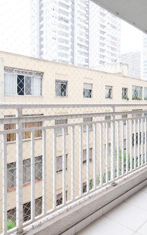 Apartamento para alugar com 33m², 1 quarto e 1 vaga Apartamento para alugar com 33m², 1 quarto e 1 vagaVaranda