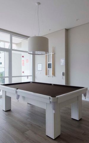 Studio à venda com 33m², 1 quarto e 1 vagaSalão de jogos