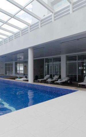 Studio à venda com 33m², 1 quarto e 1 vagaPiscina