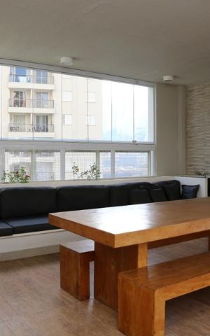 Apartamento para alugar com 75m², 2 quartos e 1 vagaÁrea Gourmet