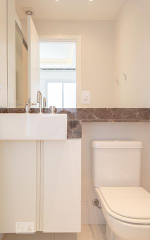 Apartamento à venda com 52m², 1 quarto e 1 vagaBanheiro