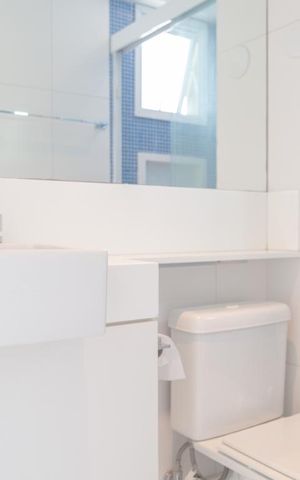 Apartamento à venda com 52m², 1 quarto e 1 vagaBanheiro da Suíte