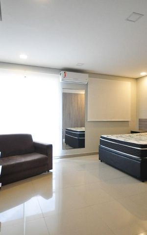 Apartamento para alugar com 56m², 1 quarto e 1 vagaSuíte 