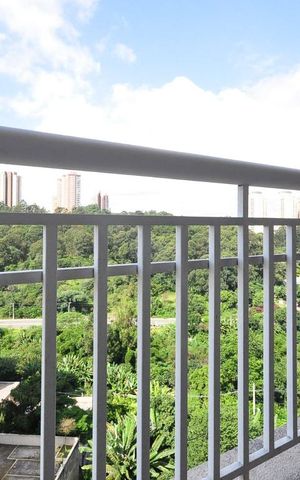Apartamento para alugar com 56m², 1 quarto e 1 vagaVaranda