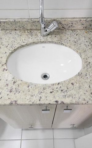 Apartamento à venda com 67m², 3 quartos e 1 vagadetalhe do banheiro suíte 