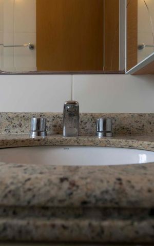 Apartamento para alugar com 96m², 3 quartos e 2 vagasBanheiro social (Torneira)