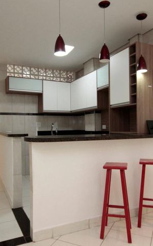 Apartamento para alugar com 49m², 1 quarto e sem vagaCozinha