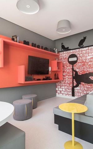 Apartamento para alugar com 42m², 1 quarto e 1 vagaBrinquedoteca
