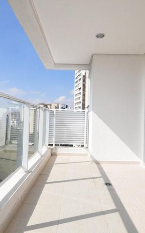 Apartamento para alugar com 47m², 1 quarto e 1 vagavaranda