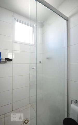 Apartamento à venda com 80m², 3 quartos e 2 vagasDetalhe do banheiro suíte 1
