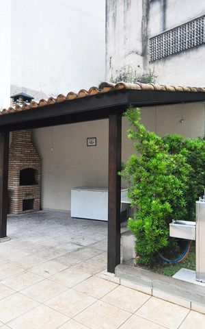 Apartamento à venda com 80m², 3 quartos e 2 vagasChurrasqueira