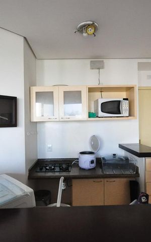 Apartamento à venda com 47m², 1 quarto e 1 vagaCozinha