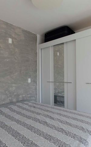 Apartamento à venda com 58m², 1 quarto e 1 vagaSuíte piso superior