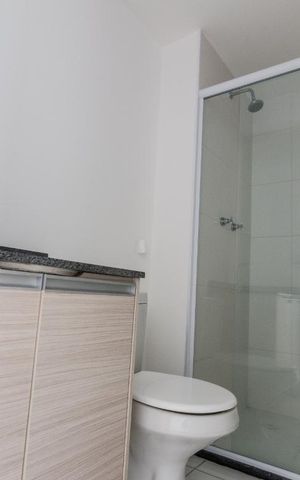 Apartamento à venda com 32m², 1 quarto e sem vaga Apartamento à venda com 32m², 1 quarto e sem vagaBanheiro