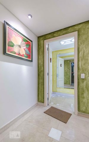 Apartamento à venda com 190m², 4 quartos e 4 vagasHall de entrada do apartamento