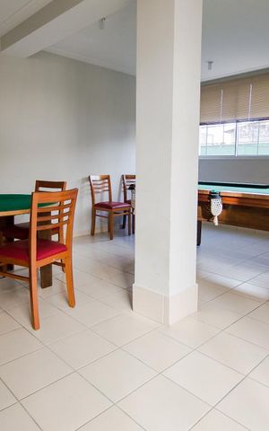 Apartamento à venda com 44m², 2 quartos e sem vaga Apartamento à venda com 44m², 2 quartos e sem vagaSalão de jogos