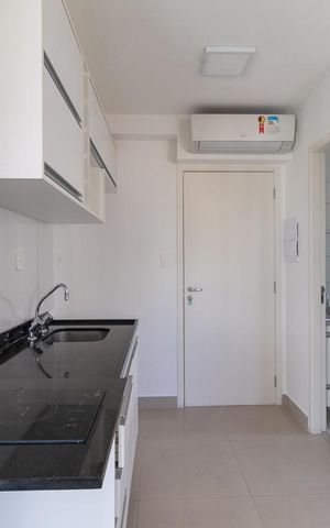 Studio para alugar com 32m², 1 quarto e 1 vaga Studio para alugar com 32m², 1 quarto e 1 vagaStudio - cozinha