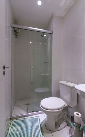 Apartamento à venda com 36m², 1 quarto e sem vagaBanheiro social 