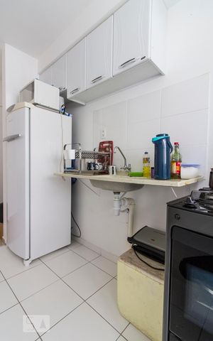 Apartamento à venda com 36m², 1 quarto e sem vagaCozinha 