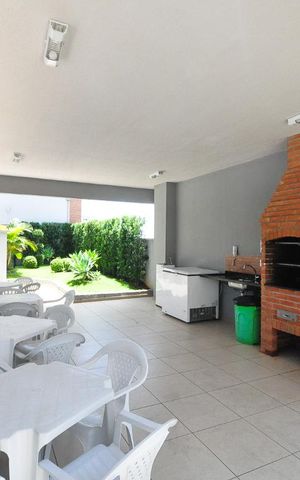 Apartamento à venda com 36m², 1 quarto e 1 vagaChurrasqueira