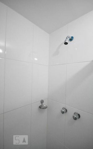 Apartamento à venda com 36m², 1 quarto e 1 vagaDetalhe do banheiro suíte 