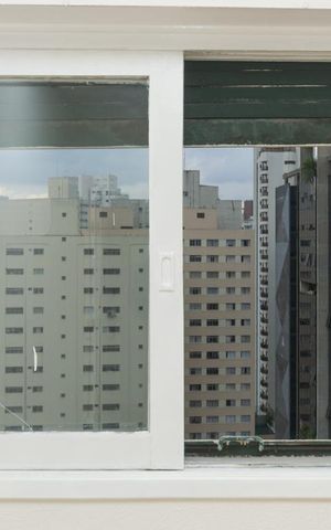 Apartamento para alugar com 82m², 3 quartos e sem vagaJanela do quarto 2