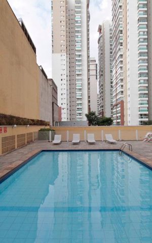 Apartamento para alugar com 46m², 1 quarto e 1 vagaPiscina