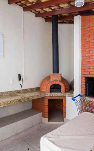 Apartamento à venda com 56m², 2 quartos e 1 vagaChurrasqueira