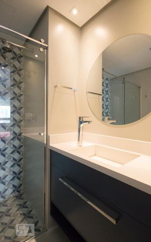 Studio para alugar com 43m², 1 quarto e 1 vagaBanheiro