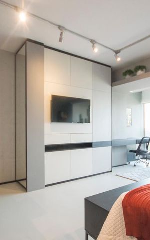 Studio para alugar com 43m², 1 quarto e 1 vagaSuíte