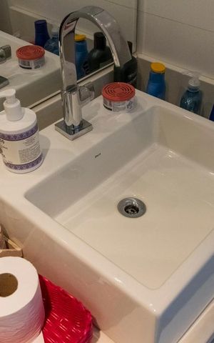 Apartamento para alugar com 63m², 2 quartos e 1 vagaPia Banheiro social 