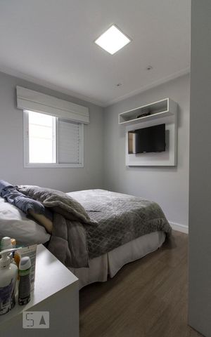 Apartamento para alugar com 63m², 2 quartos e 1 vagaQuarto suíte 