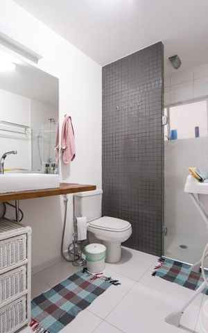 Apartamento à venda com 92m², 2 quartos e 1 vaga Apartamento à venda com 92m², 2 quartos e 1 vagaBanheiro da Suíte