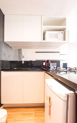 Studio à venda com 31m², 1 quarto e 1 vaga Studio à venda com 31m², 1 quarto e 1 vagaCozinha