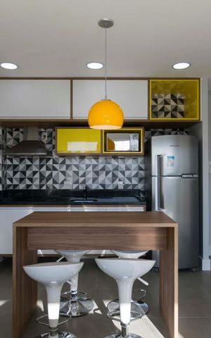 Studio para alugar com 33m², 1 quarto e 1 vagaCozinha