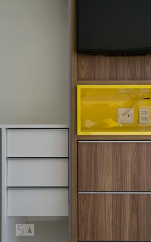 Studio para alugar com 33m², 1 quarto e 1 vagaStudio (Armários)