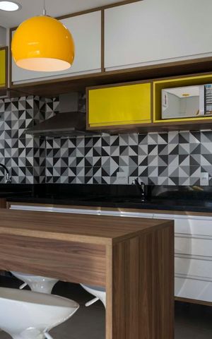 Studio para alugar com 33m², 1 quarto e 1 vagaCozinha