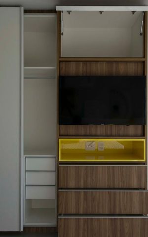 Studio para alugar com 33m², 1 quarto e 1 vagaStudio (Armários)