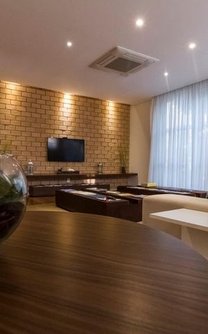 Studio à venda com 50m², 1 quarto e 1 vagaSalão de festas