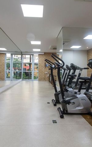 Studio à venda com 50m², 1 quarto e 1 vagaAcademia 