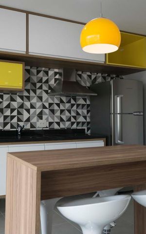 Studio para alugar com 33m², 1 quarto e 1 vagaCozinha
