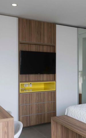 Studio para alugar com 33m², 1 quarto e 1 vagaStudio (Armários)