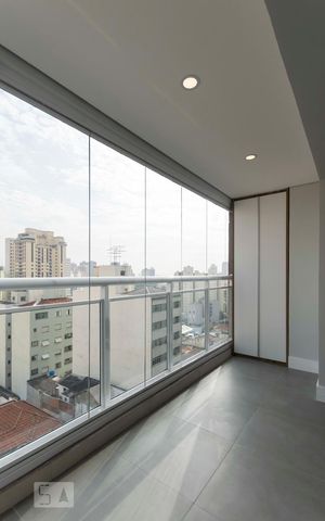 Studio para alugar com 33m², 1 quarto e 1 vagaVaranda
