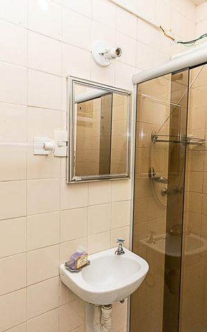 Apartamento para alugar com 38m², 1 quarto e sem vaga Apartamento para alugar com 38m², 1 quarto e sem vagaBanheiro social - 2