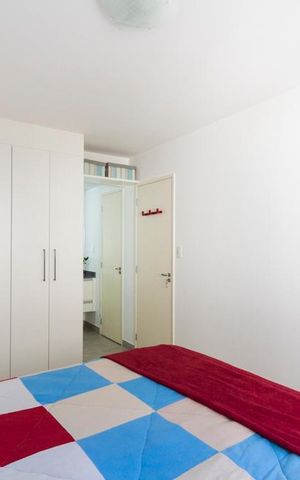Apartamento à venda com 46m², 1 quarto e 1 vagaQUARTO SUITE