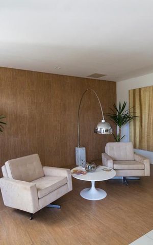 Apartamento à venda com 46m², 1 quarto e 1 vagaHALL SOCIAL