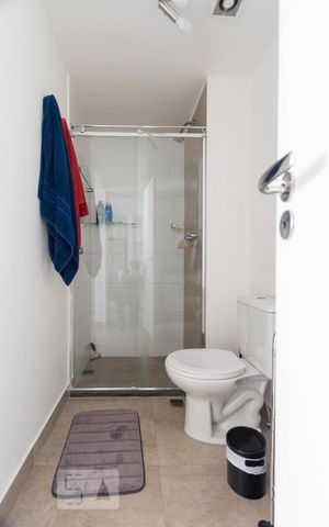 Apartamento à venda com 46m², 1 quarto e 1 vagaBANHEIRO