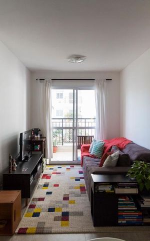 Apartamento à venda com 46m², 1 quarto e 1 vagaSALA
