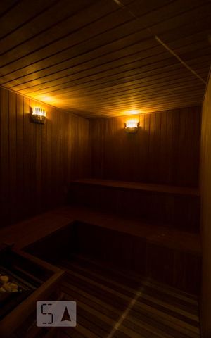 Apartamento à venda com 46m², 1 quarto e 1 vagaSAUNA