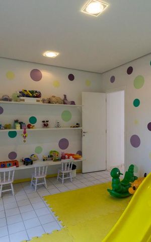 Apartamento à venda com 132m², 2 quartos e 3 vagasBRINQUEDOTECA